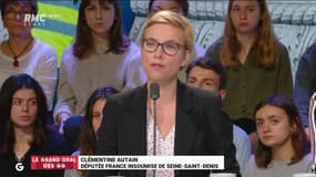 #GrandOral - "Le gouvernement est hypocrite avec les forces de l'ordre !" @Clem_Autain #GGRMC