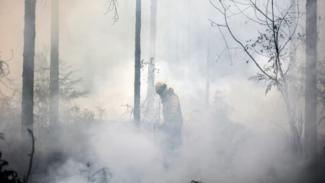 Le pompier avait été mobilisé pendant les incendies en Gironde cet été (photo d'illustration).