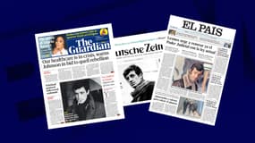 L'acteur français s'est retrouvé sur la Une de plusieurs journaux étrangers au lendemain de sa mort