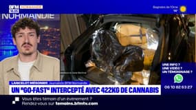 Normandie: un "go-fast" intercepté avec 422 kg de cannabis