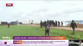 Sainte-Soline: Darmanin s'attaque aux organisateurs 