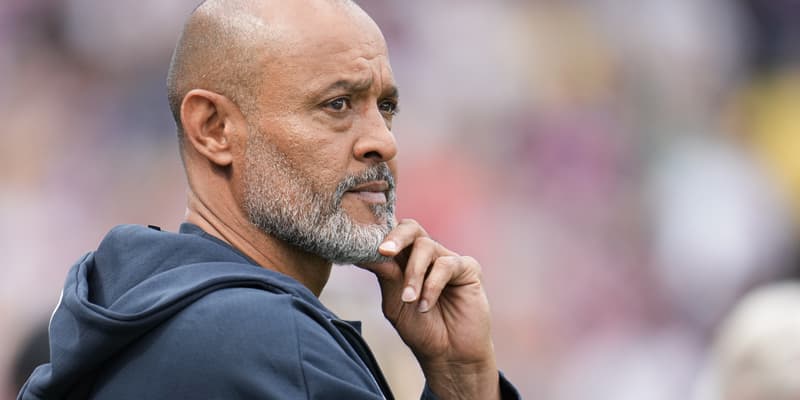 Nuno Espirito Santo lors du match Crystal Palace-Nottingham Forest (1-1, Premier League), le 24 août 2025