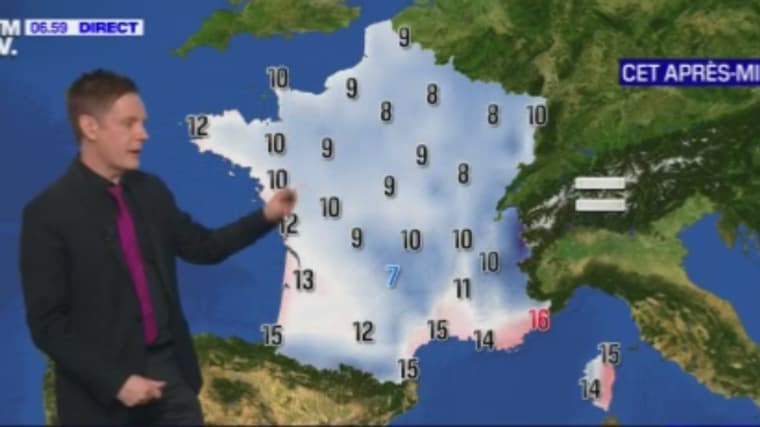 Les températures attendues ce samedi 