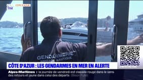 Côte d'Azur: les gendarmes en mer en alerte