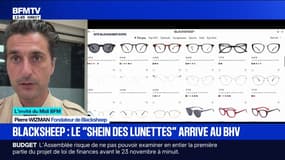"Qu'est-ce qui justifie qu'en France on puisse payer une paire de lunettes 450 euros ? Rien", estime Pierre Wizman, fondateur de Blacksheep, marque low-cost de lunettes