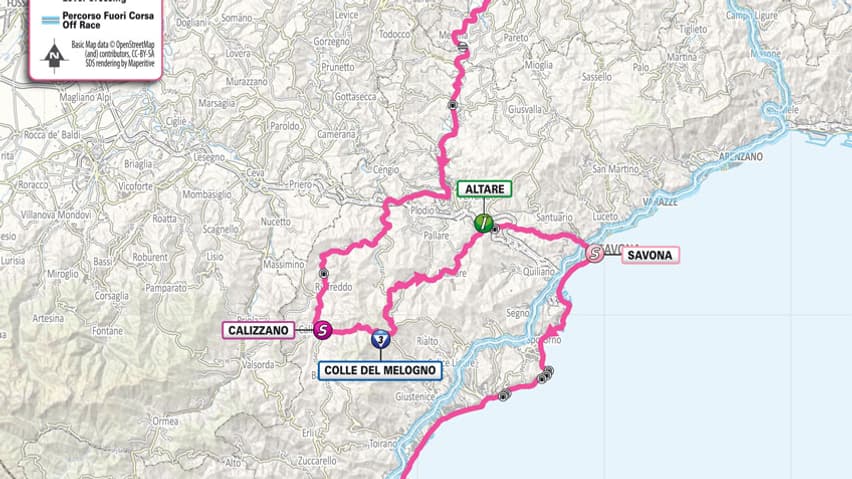 Le parcours de la 4e étape du Giro 2024 Le parcours de la 4e étape du Giro 2024