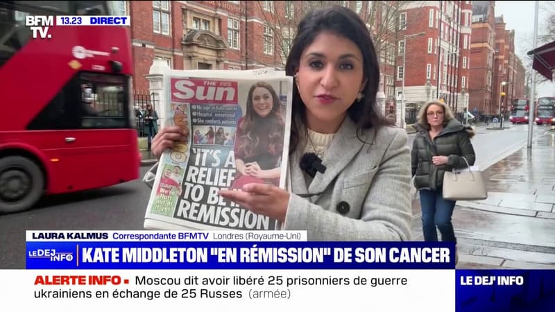 Rémission de Kate Middleton: le soulagement de la presse britannique