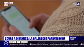 Cours à distance: la galère des parents d'Ile-de-France
