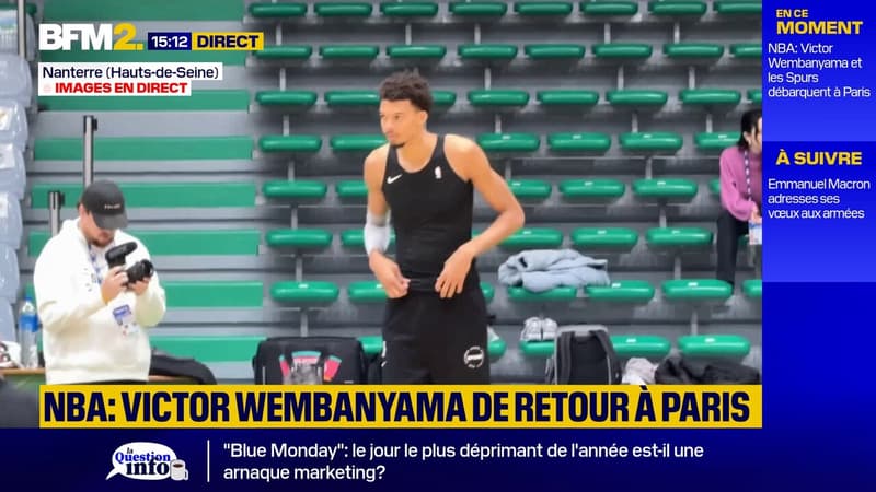 NBA Paris Games: Victor Wembanyama de retour en France