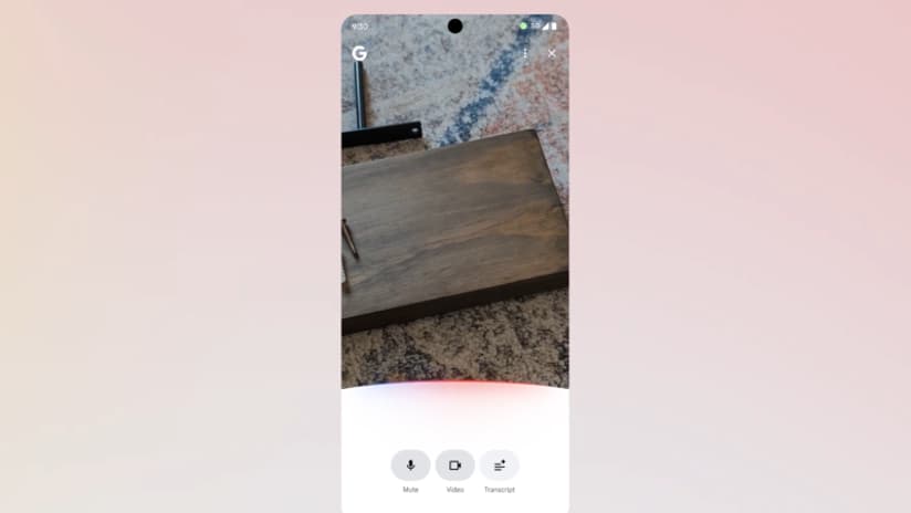 Avec "Search Live", les utilisateurs peuvent utiliser la caméra de leur smartphone pour poser des questions sur ce qu'ils voient. Avec "Search Live", les utilisateurs peuvent utiliser la caméra de leur smartphone pour poser des questions sur ce qu'ils voient.
