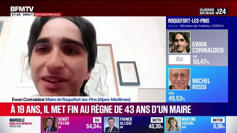 Municipales: à 20 ans, il met fin au règne de 43 ans d'un maire