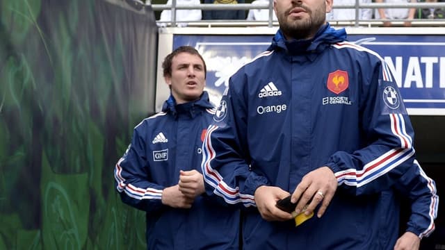 Frédéric Michalak et Louis Picamoles