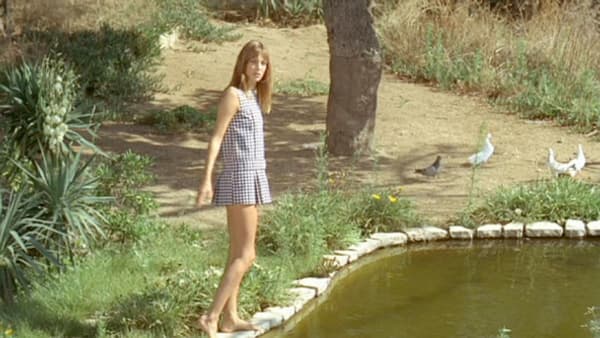 Jane Birkin dans "La Piscine" Jane Birkin dans "La Piscine"
