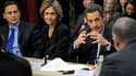 Nicolas Sarkozy a annoncé lors d'un déplacement dans l'Eure le déblocage de premiers fonds en provenance du grand emprunt pour la mise au point du futur lanceur Ariane 6. /Photo prise le 14 décembre 2010/REUTERS/Philippe Wojazer
