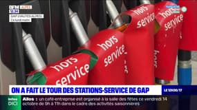 Gap: des stations-service à sec
