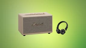 149 euros de remise sur cette enceinte Marshall et un casque Bluetooth en cadeau, profitez-en 