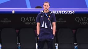 Adrien Rabiot avec l'équipe de France en juillet 2024