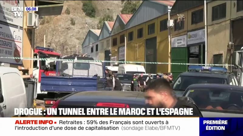 Narcotrafic: un tunnel découvert entre le Maroc et l'enclave espagnole de Ceuta