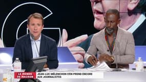 Le monde de Macron: Jean-Luc Mélenchon s'en prend encore aux journalistes – 25/10