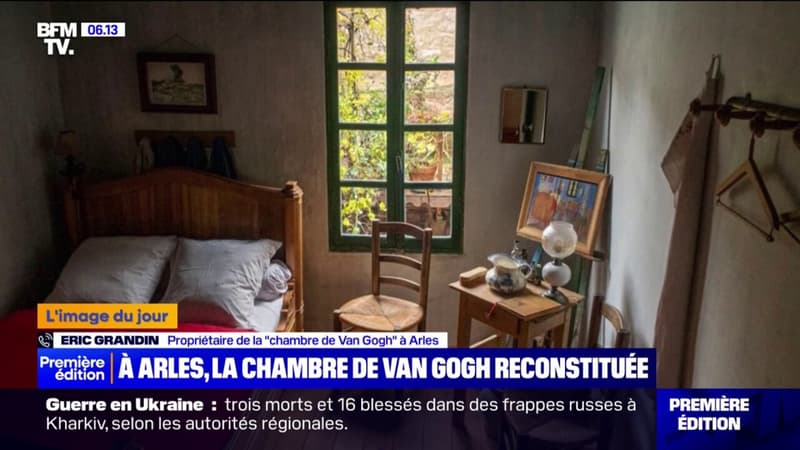 À Arles, un homme reconstitue à l'identique la célèbre chambre de Van Gogh