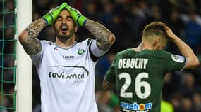 Stéphane Ruffier envoyé sur le banc de l'ASSE