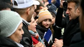 Emmanuel Macron s'octroie un bain de foule à Colmar le 2 février 2025
