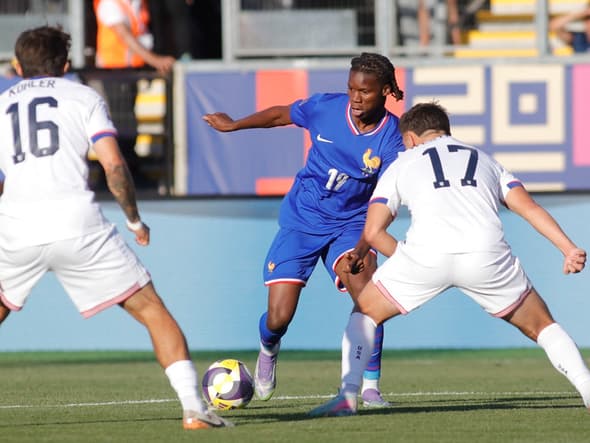 Coupe du monde U20 - France-Etats-Unis - Fodé Sylla, le 2 octobre 2025