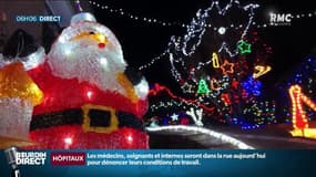Concours de décorations de Noël: "D'abord un guirlande et puis au fil des années, on en rajoute.. On se prend au jeu"