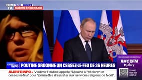 Le cessez-le-feu de 36 heures décidé par Vladimir Poutine est "une absurdité" selon cette habitante de Kiev