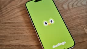 L'application Duolingo.