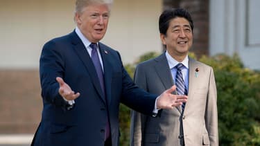 Donald Trump et Shinzo Abe