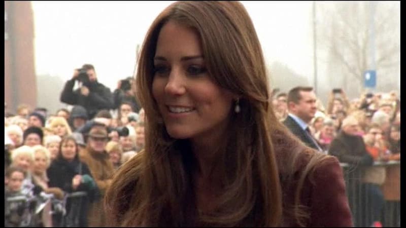 Kate Middleton en visite officielle à Grimsby