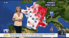 La météo pour ce vendredi 20 juillet 2018