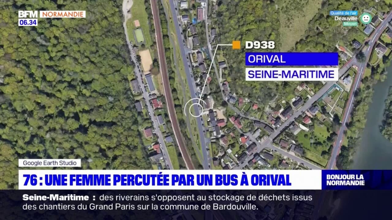 SeineMaritime une femme percutée par un bus à Orival