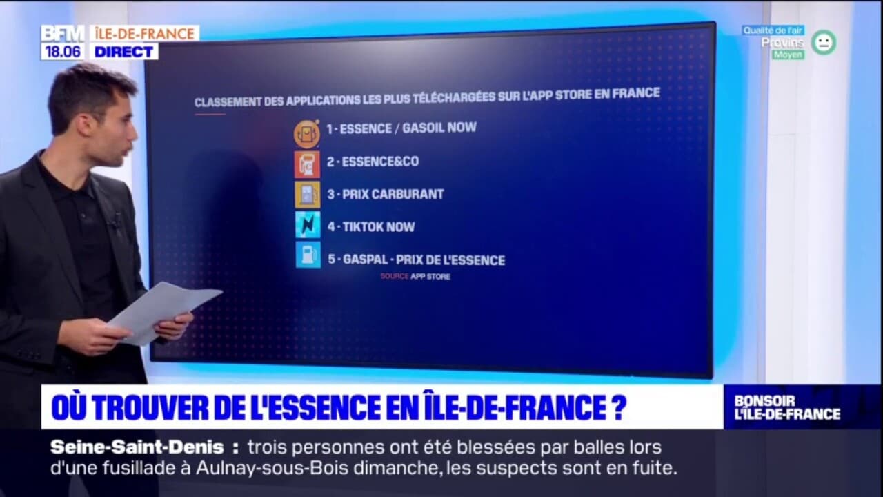 Île-de-France: des applications pour trouver de l'essence