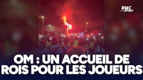 OM : La folie à Marignane, les joueurs accueillis en héros par les supporters