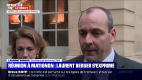 Laurent Berger (CFDT): "On a essayé d'argumenter sur la question de l'âge d'équilibre"