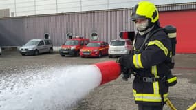 Les pompiers du Bas-Rhin utilisent une mousse moins polluante.