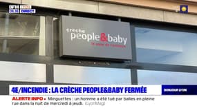 Incendie dans une crèche People&Baby à Lyon: l'établissement fermé administrativement pour trois mois
