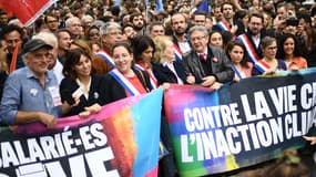 Marche contre la vie chère, organisée le 16 octobre à Paris par la Nupes