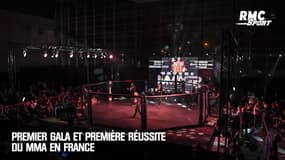 Premier gala et première réussite du MMA en France