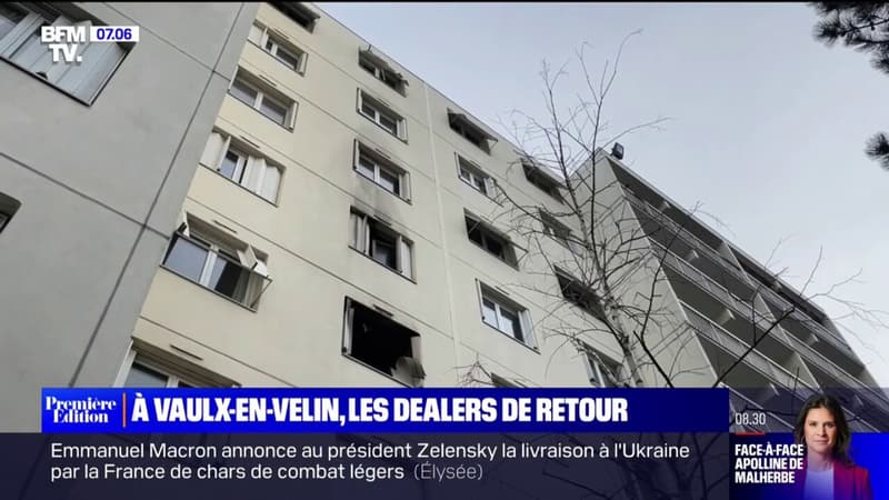 Vaulx-en-Velin: le quartier de l'immeuble incendié toujours gangréné par les dealers