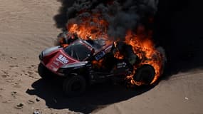 La voiture de Romain Dumas