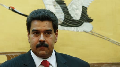 Le président du Venezuela Nicolas Maduro en Chine le 22 septembre 213.