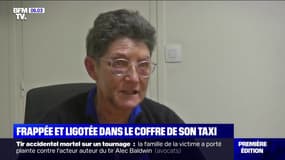 Une chauffeuse de taxi frappée et séquestrée dans son coffre par un client témoigne sur BFMTV