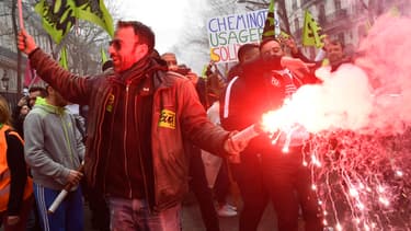 Les cheminots entendent poursuivre leur grève entamée il y a un mois (image d'illustration).