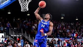 Basket - Jaylen Hoard sous le maillot de l'équipe de France