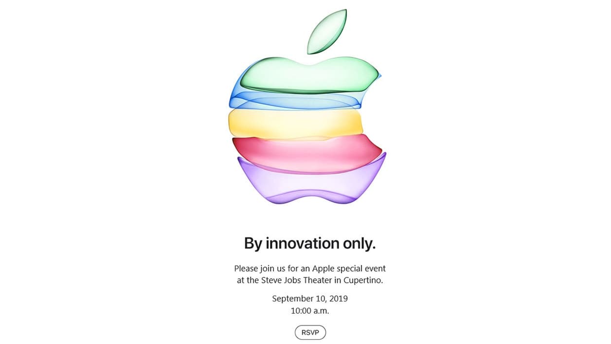 L'invitation Apple pour la keynote de rentrée. L'invitation Apple pour la keynote de rentrée.