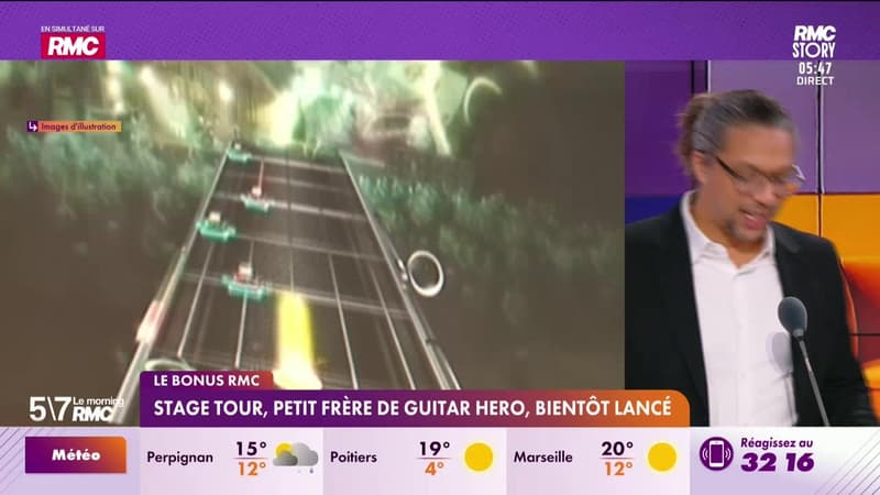 Le bonus RMC : Stage Tour, petit frère de Guitar Hero, bientôt lancé - 04/03