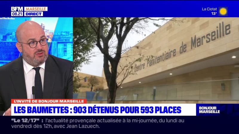 Marseille: 903 détenus pour 593 places aux Baumettes
